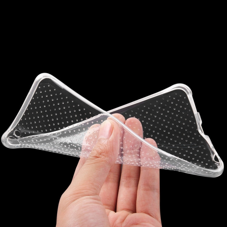 For Vivo  X7 Shock-resistant Cushion TPU Protective Case(Transparent)