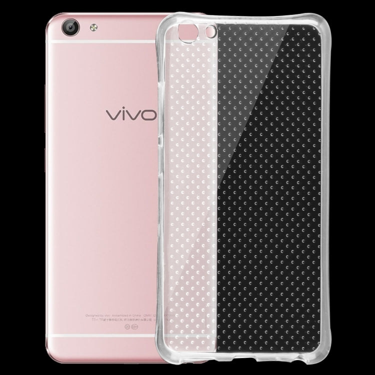 For Vivo  X7Plus Shock-resistant Cushion TPU Protective Case(Transparent)