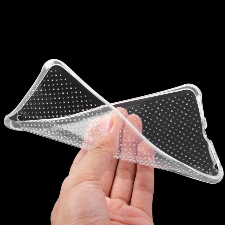 For Vivo  X7Plus Shock-resistant Cushion TPU Protective Case(Transparent)