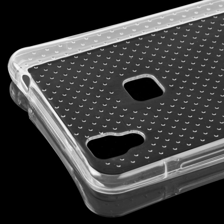 For Vivo  Y53 Shock-resistant Cushion TPU Protective Case(Transparent)