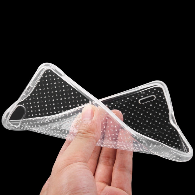 For Huawei  Honor 6 Plus Shock-resistant Cushion TPU Protective Case(Transparent)