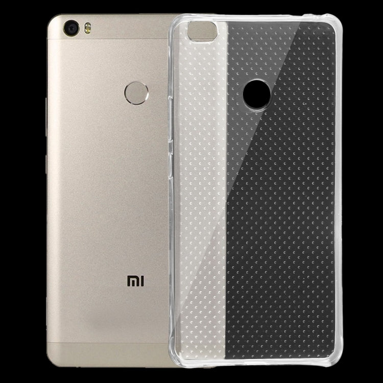 For Xiaomi  MI Max Shock-resistant Cushion TPU Protective Case(Transparent)