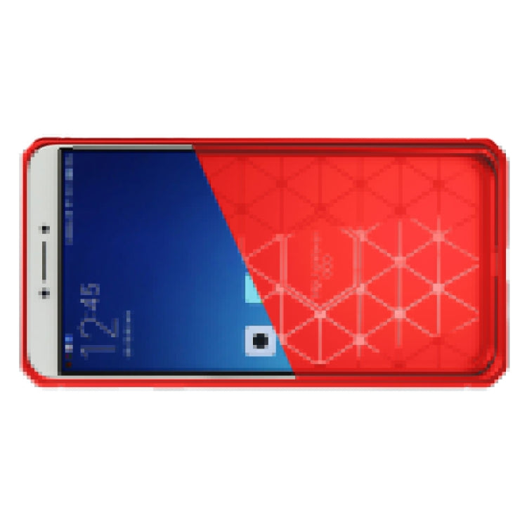 For OPPO  A37 / Neo 9 Brushed Texture Carbon Fiber Anti-slip TPU Protective Cover Case