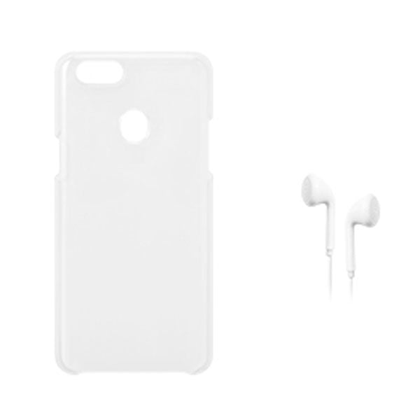 For OPPO  A73 (MPH2115) Clear Case + Earphone