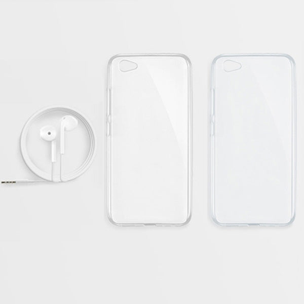 For Vivo  X9 Plus (MPH6331) Clear Case x 2 + Earphone