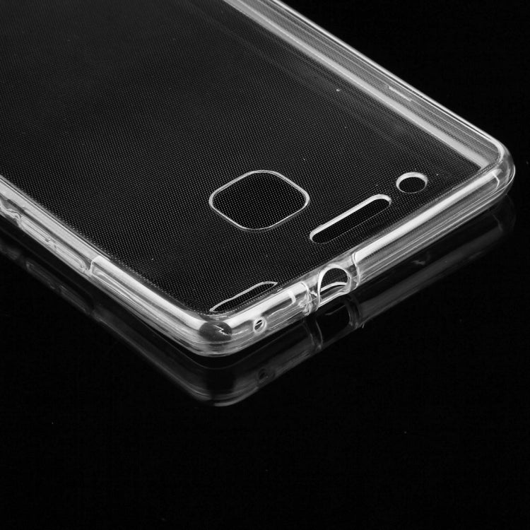For Huawei  P9 Lite 0.75mm Double-sided Ultra-thin Transparent TPU Protective Case(Transparent)