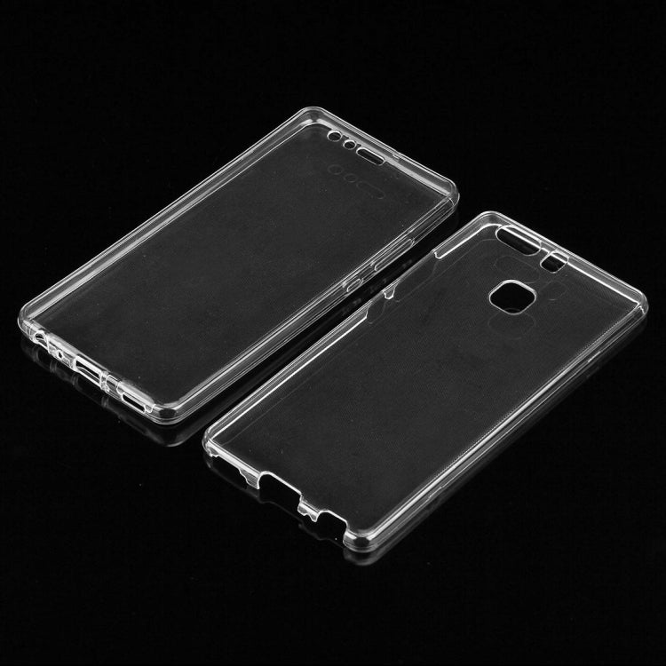For Huawei  P9 0.75mm Double-sided Ultra-thin Transparent TPU Protective Case(Transparent)