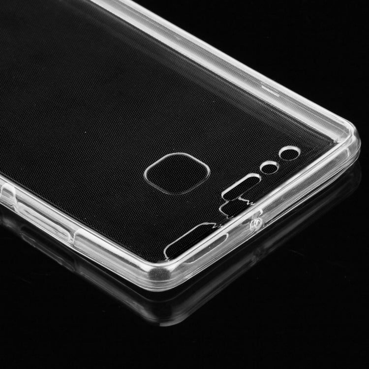 For Huawei  P9 0.75mm Double-sided Ultra-thin Transparent TPU Protective Case(Transparent)