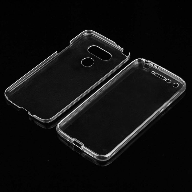 For LG G5 0.75mm Double-sided Ultra-thin Transparent TPU Protective Case(Transparent)