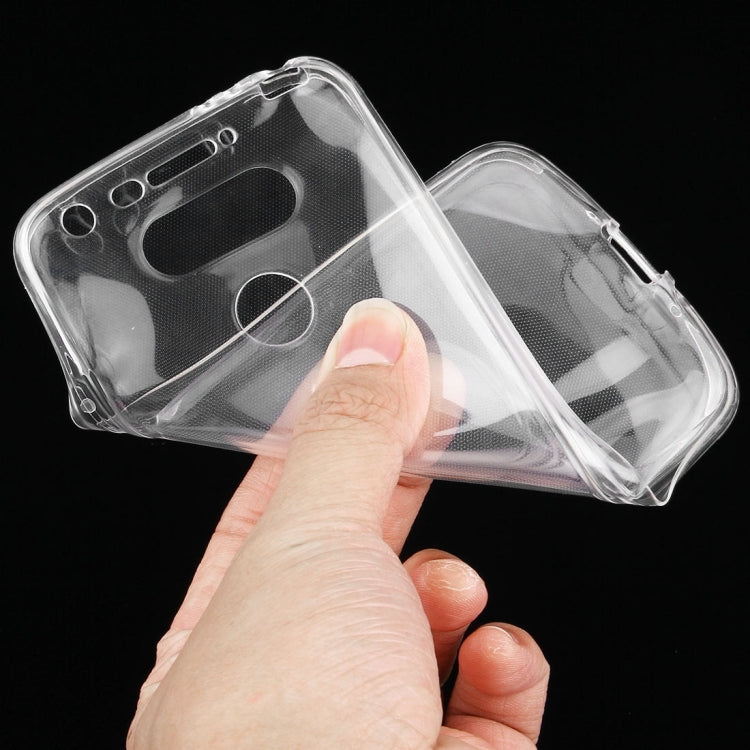 For LG G5 0.75mm Double-sided Ultra-thin Transparent TPU Protective Case(Transparent)