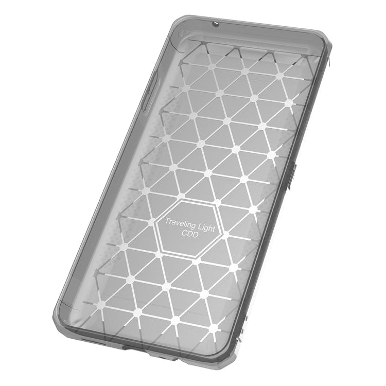 For OPPO  R9s Plus Brushed Texture Carbon Fiber Anti-slip TPU Protective Cover Case