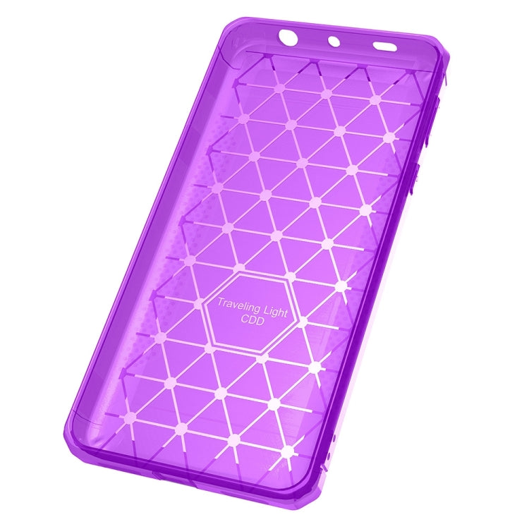 For Xiaomi  Redmi Note 4X Brushed Texture Carbon Fiber Anti-slip TPU Protective Cover Case