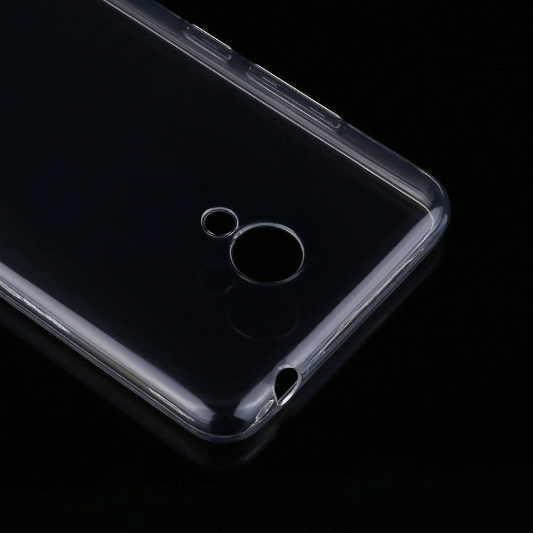 50 PCS for Meizu Meilan A5 0.75mm Ultra-thin Transparent TPU Protective Case