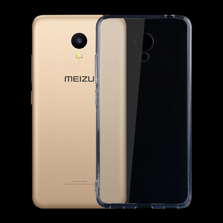 For Meizu  Meilan A5 0.75mm Ultra-thin Transparent TPU Protective Case (Transparent)
