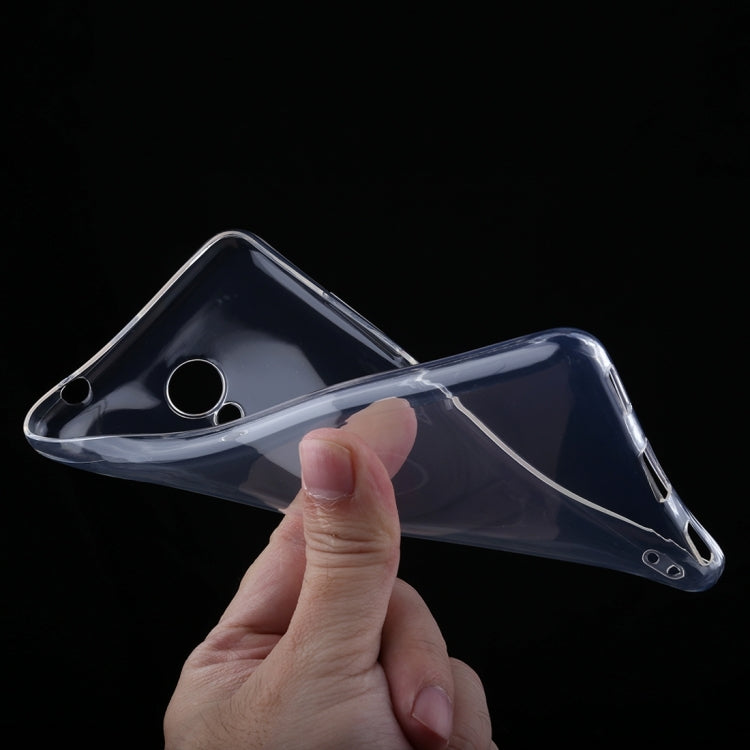 For Meizu  Meilan A5 0.75mm Ultra-thin Transparent TPU Protective Case (Transparent)