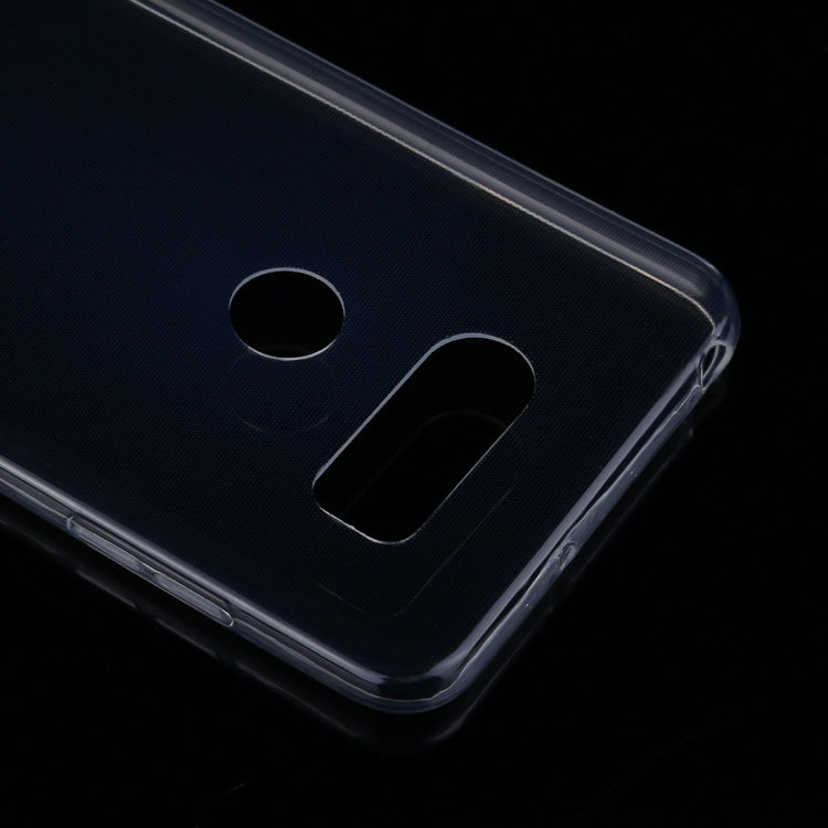 50 PCS for LG V30 0.75mm Ultra-thin Transparent TPU Protective Case