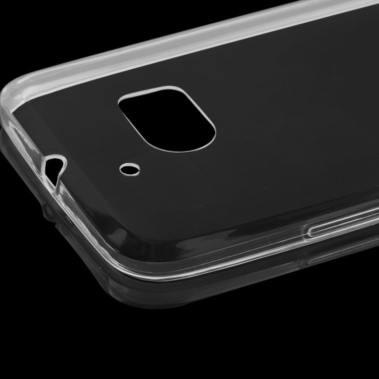 For HTC M10 0.75mm Ultra-thin Transparent TPU Protective Case(Transparent)
