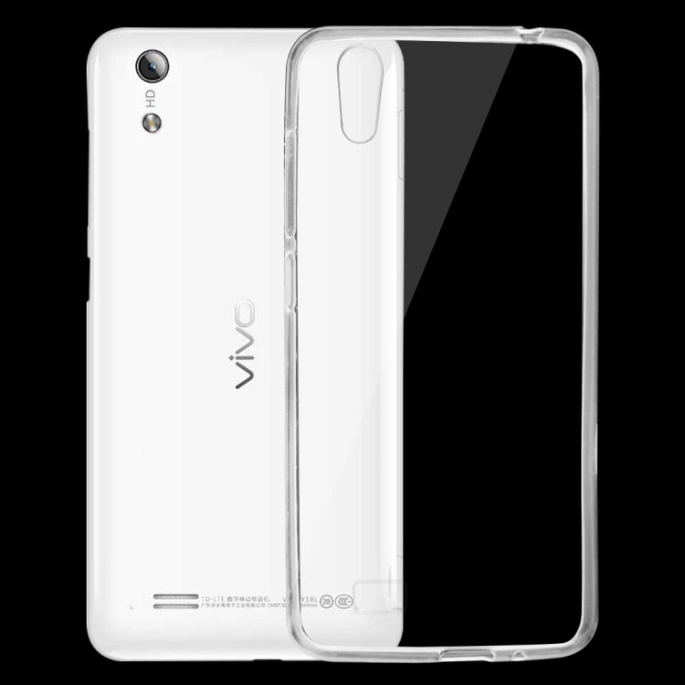 For Vivo  Y18L 0.75mm Ultra-thin Transparent TPU Protective Case(Transparent)