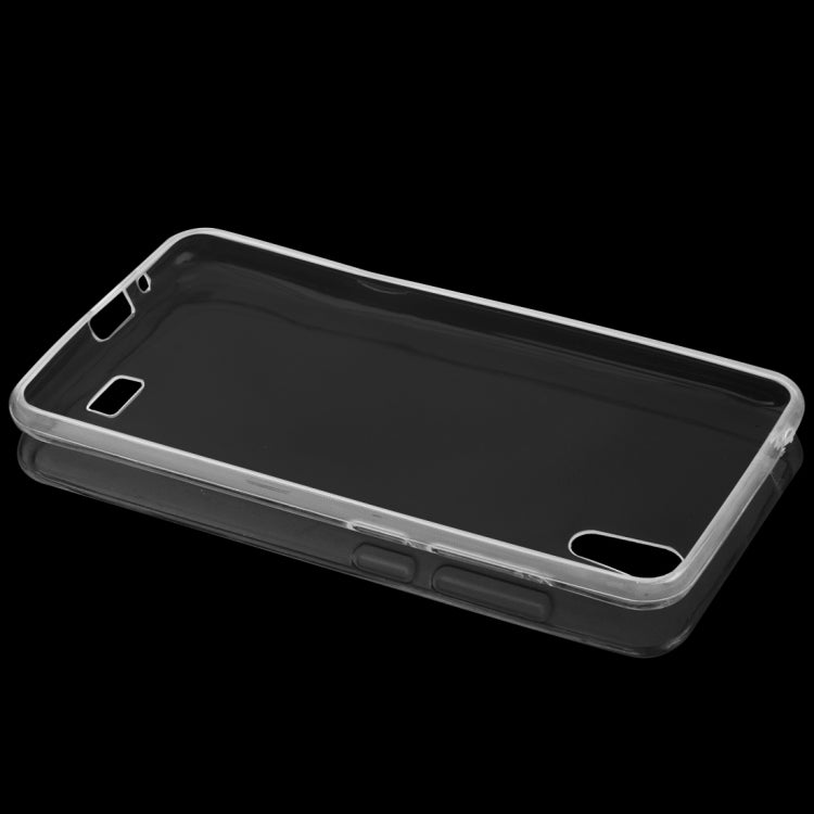 For Vivo  Y18L 0.75mm Ultra-thin Transparent TPU Protective Case(Transparent)