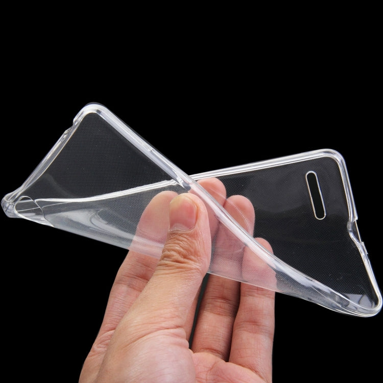 For OPPO  A35 0.75mm Ultra-thin Transparent TPU Protective Case(Transparent)