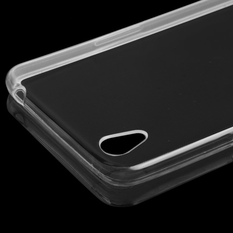 For OPPO  A37 0.75mm Ultra-thin Transparent TPU Protective Case(Transparent)