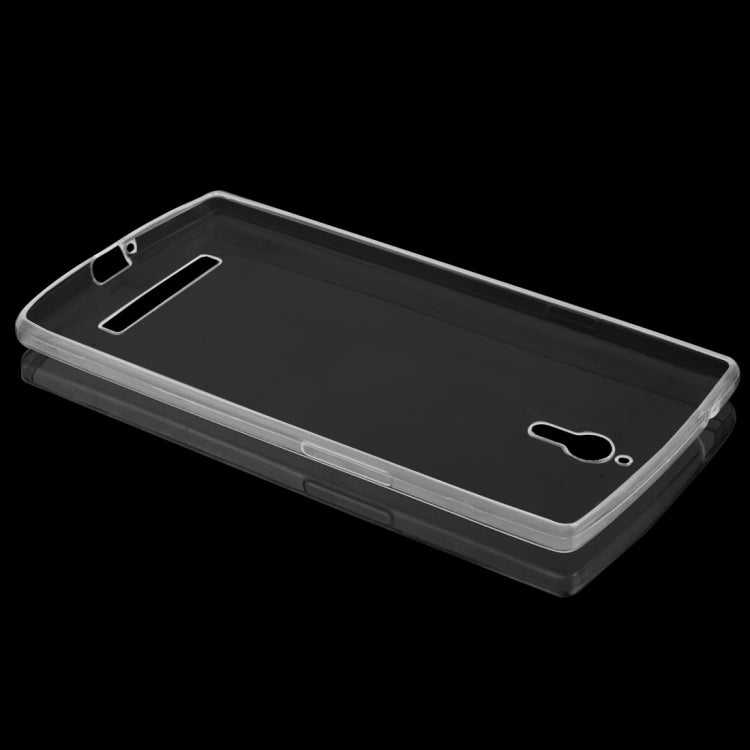 For OPPO  Find 7 0.75mm Ultra-thin Transparent TPU Protective Case(Transparent)