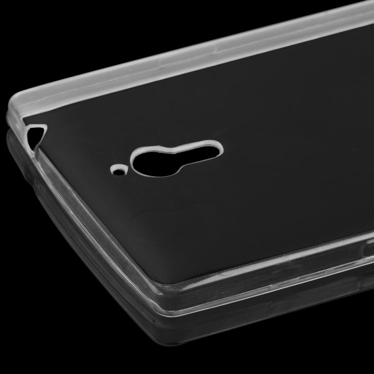 For OPPO  Find 7 0.75mm Ultra-thin Transparent TPU Protective Case(Transparent)