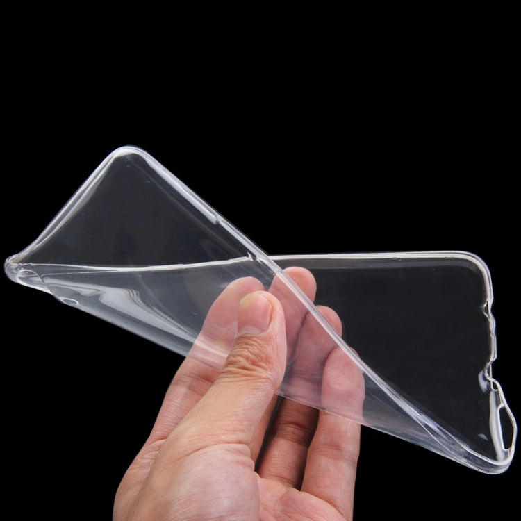 For OPPO  R9 Plus 0.75mm Ultra-thin Transparent TPU Protective Case(Transparent)
