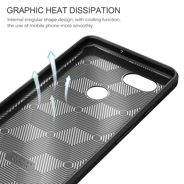 Lenuo for Google Pixel 2 XL Litchi Texture Full Coverage PU Leather + TPU Protective Back Cover Case