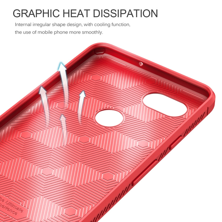 Lenuo for Google Pixel 2 XL Litchi Texture Full Coverage PU Leather + TPU Protective Back Cover Case