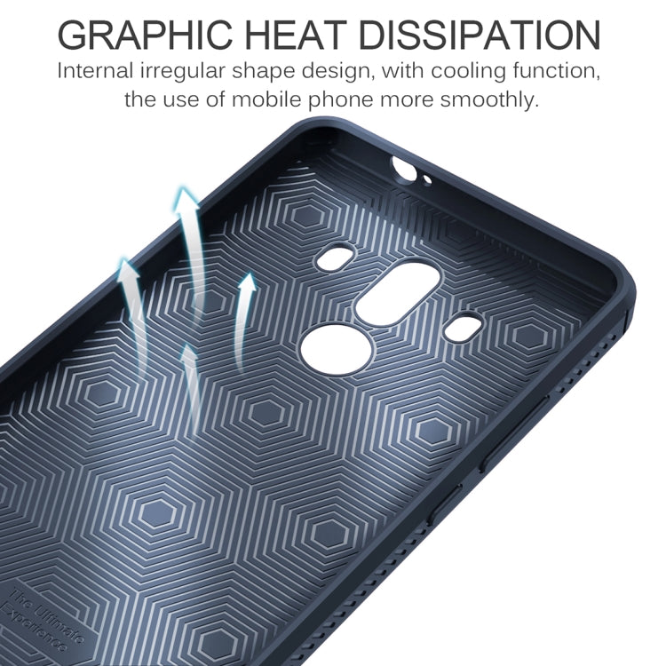 Lenuo for  Huawei Mate 10 Pro Litchi Texture Full Coverage PU Leather + TPU Protective Back Cover Case