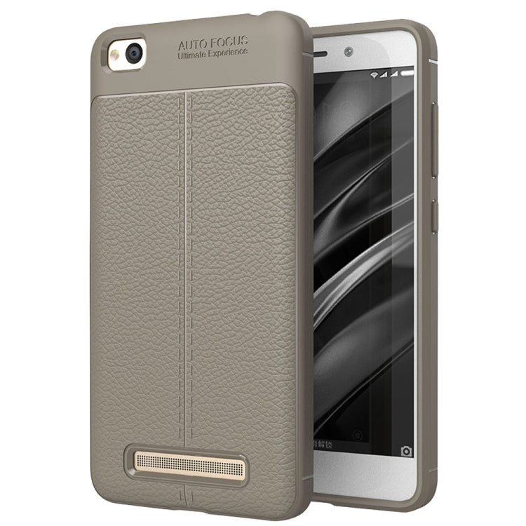 For Xiaomi  Redmi 4A Litchi Texture TPU Protective Back Cover Case