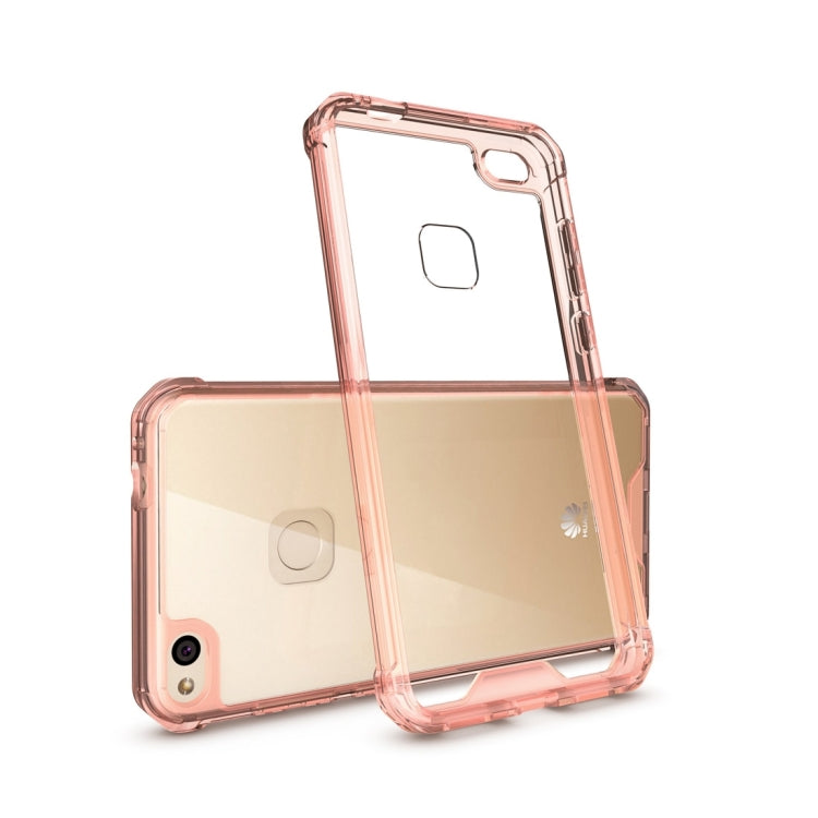 For Huawei Honor 8 Lite & P8 Lite (2017) Acrylic + TPU Transparent Armor Protective Case