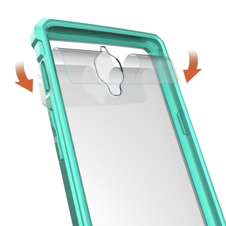 For Oneplus 3 Acrylic + TPU Transparent Armor Protective Case