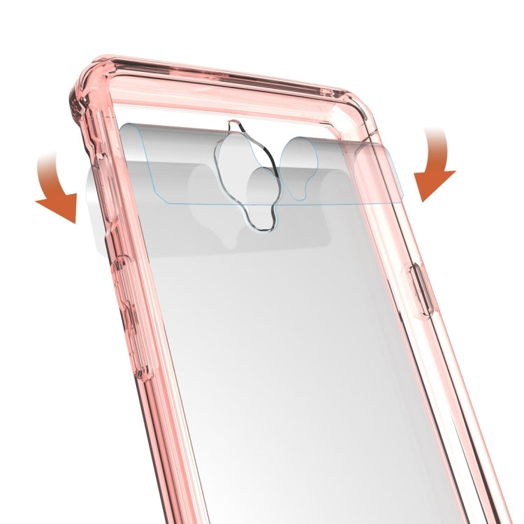 For Oneplus 3 Acrylic + TPU Transparent Armor Protective Case