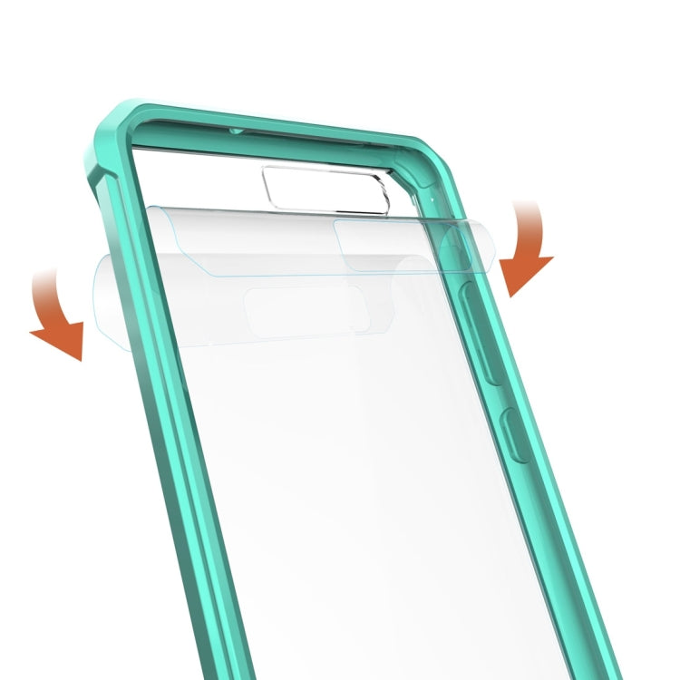 For Huawei P10 Acrylic + TPU Transparent Armor Protective Case