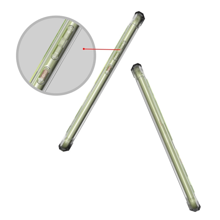 For Huawei P10 Acrylic + TPU Transparent Armor Protective Case