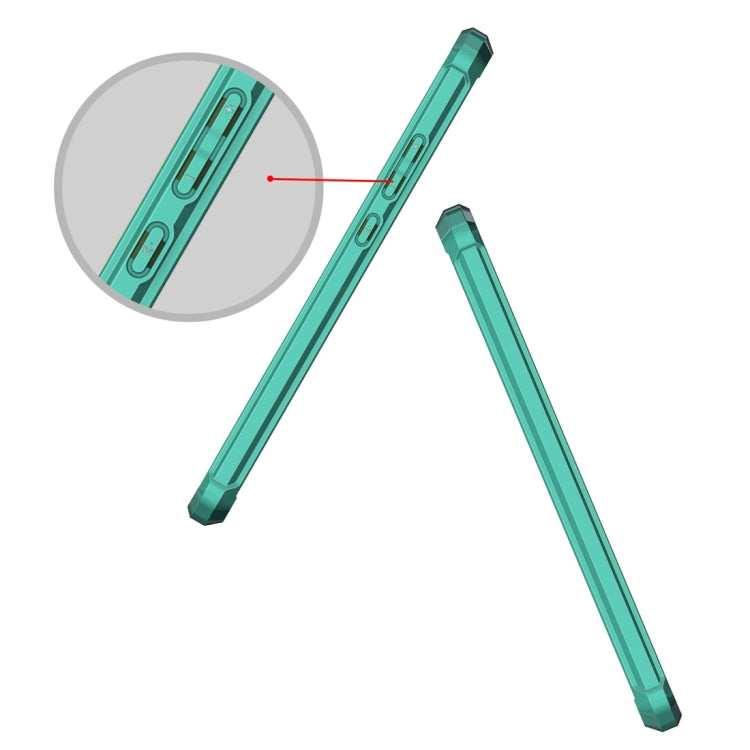 For Huawei P10 Plus Acrylic + TPU Transparent Armor Protective Case