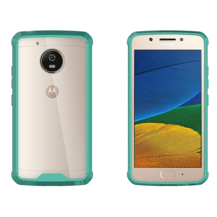 For Motorola G5 Acrylic + TPU Transparent Armor Protective Case