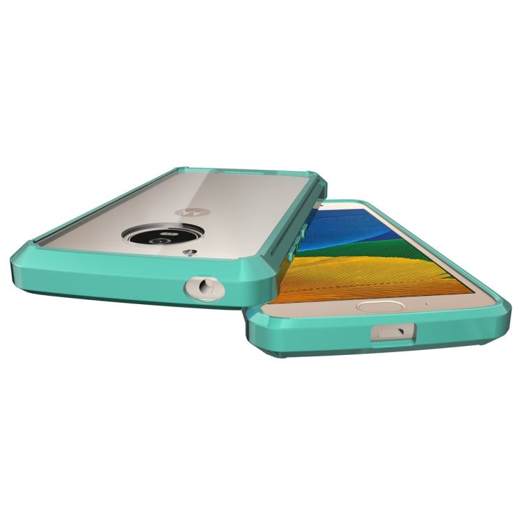 For Motorola G5 Acrylic + TPU Transparent Armor Protective Case