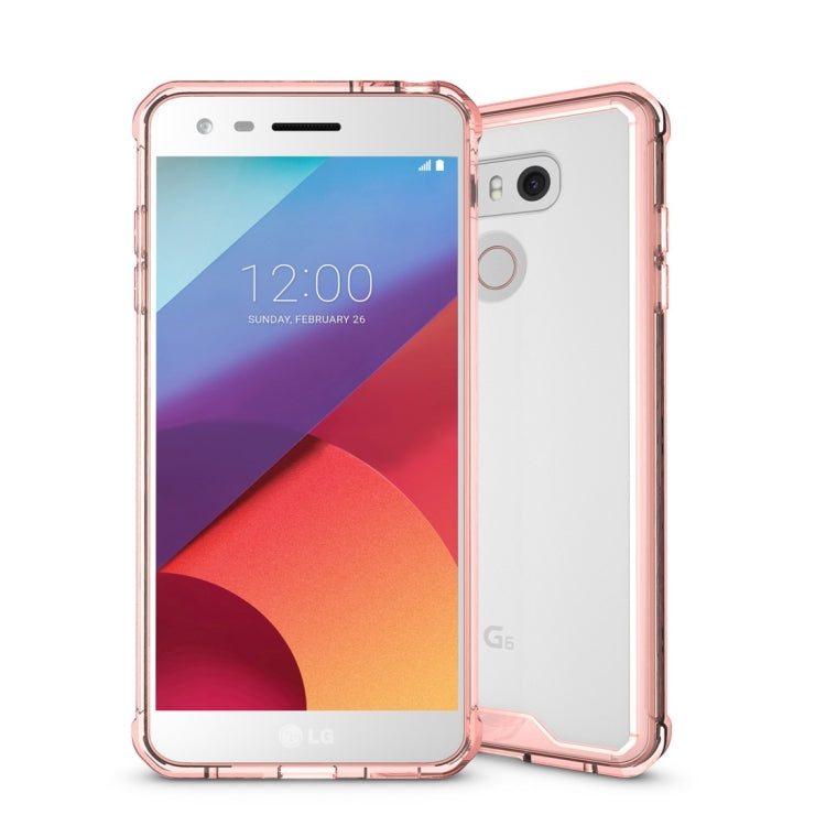 For LG G6 Acrylic + TPU Transparent Armor Protective Case