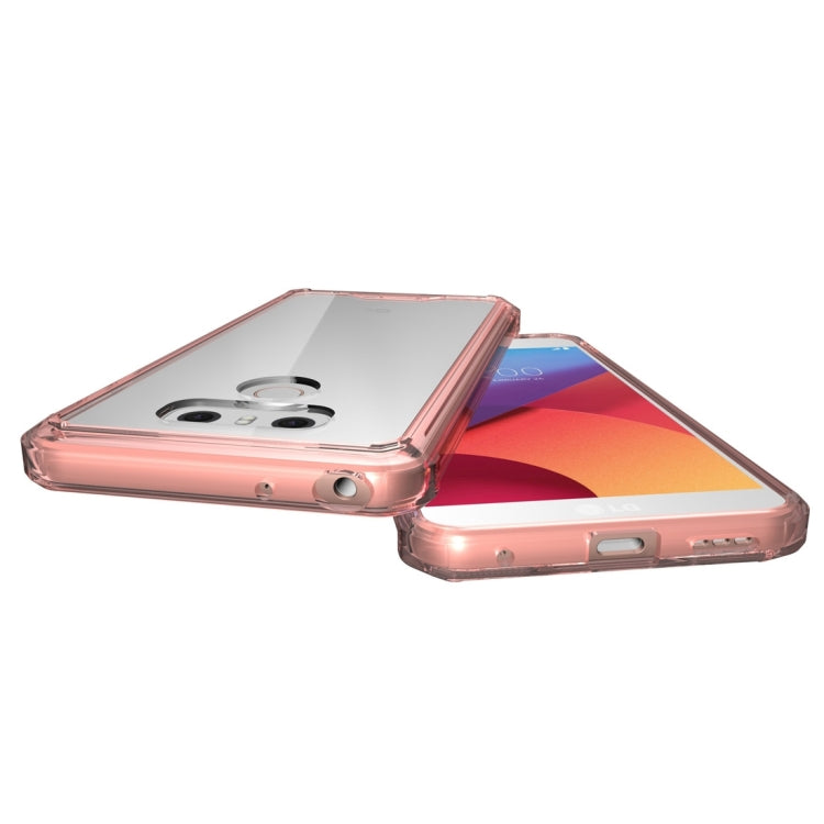 For LG G6 Acrylic + TPU Transparent Armor Protective Case
