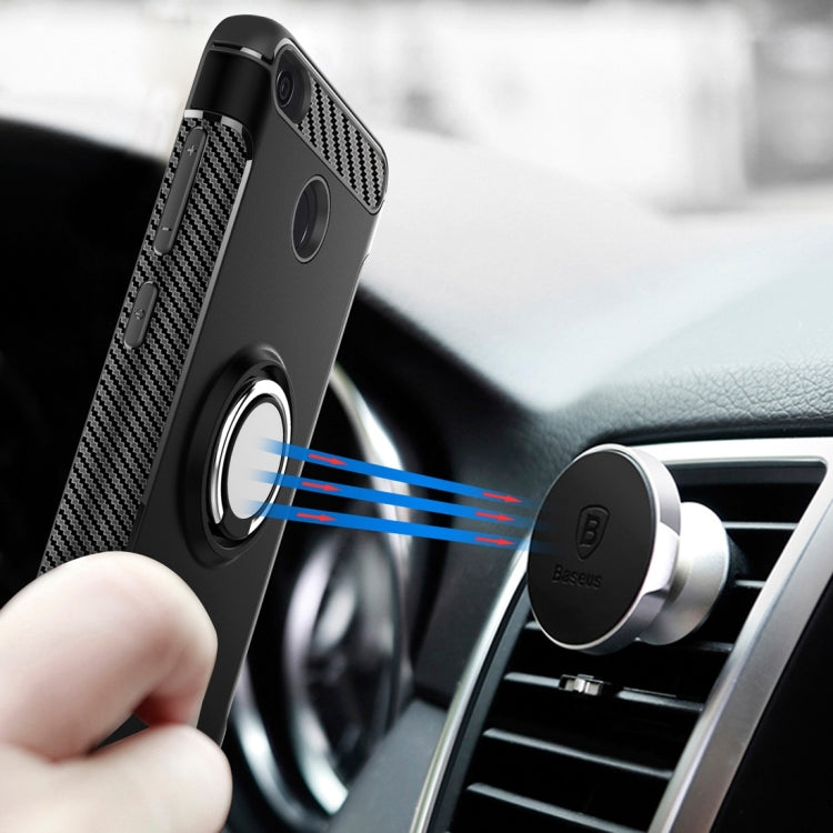 For Xiaomi  Redmi 4X Magnetic 360 Degree Rotation Ring Armor Protective Case