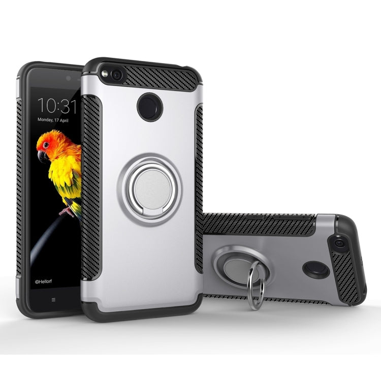For Xiaomi  Redmi 4X Magnetic 360 Degree Rotation Ring Armor Protective Case