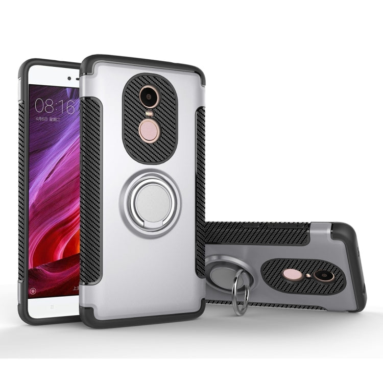 For Xiaomi  Redmi Note 4X Magnetic 360 Degree Rotation Ring Armor Protective Case