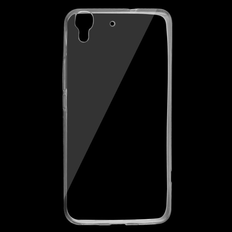 For Huawei  Honor 4A / SCL-AL00 0.75mm Ultra-thin Transparent TPU Protective Case(Transparent)