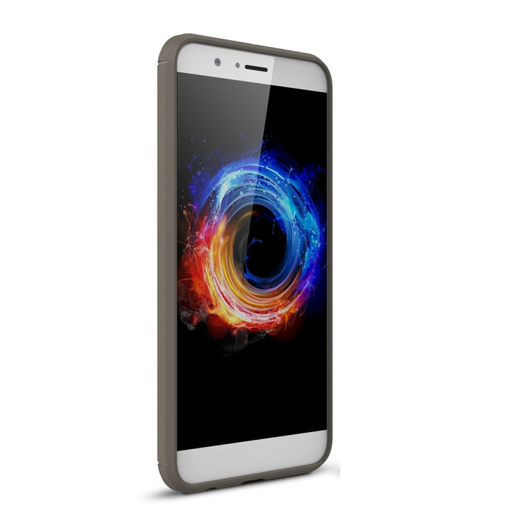 For Huawei  Honor V9 Brushed Carbon Fiber Texture Shockproof TPU Protective Cover Case