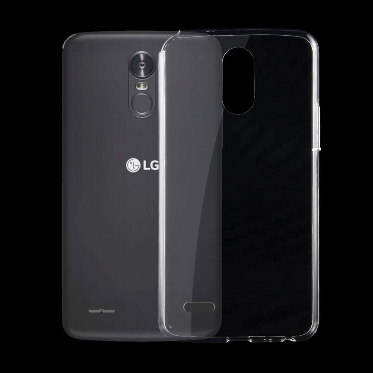 For LG Stylus 3 0.75mm Ultra-thin Transparent TPU Protective Case(Transparent)