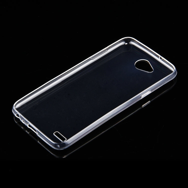 50 PCS for LG X power2 0.75mm Ultra-thin Transparent TPU Protective Case
