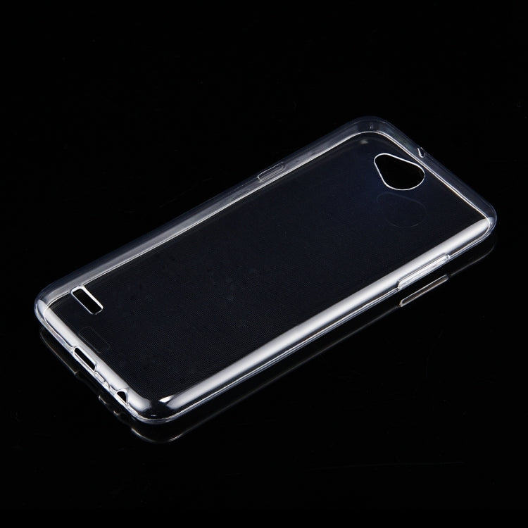 50 PCS for LG X power2 0.75mm Ultra-thin Transparent TPU Protective Case